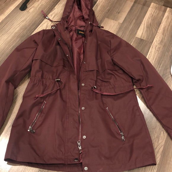 Forever 21 Jackets & Blazers - Maroon Windbreaker Jacket